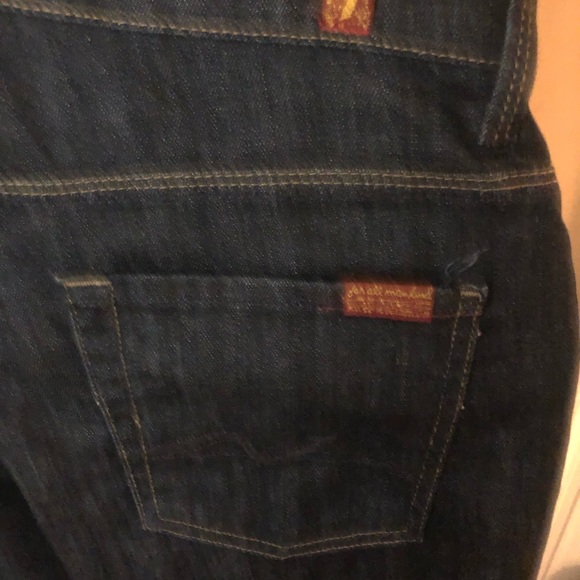 ⭐️HOST PICK LNWOT Seven For All Mankind “Ginger “ flare jeans - Picture 5 of 6